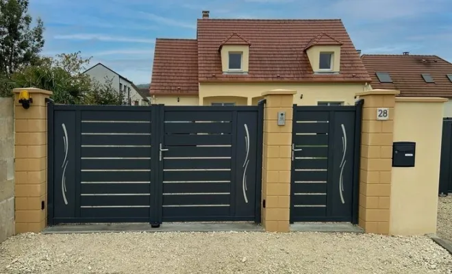 Pose de portails et portes de garage, Arras, HDF-Menuiserie