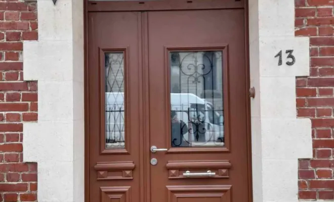 Pose de porte d'entrée, Arras, HDF-Menuiserie